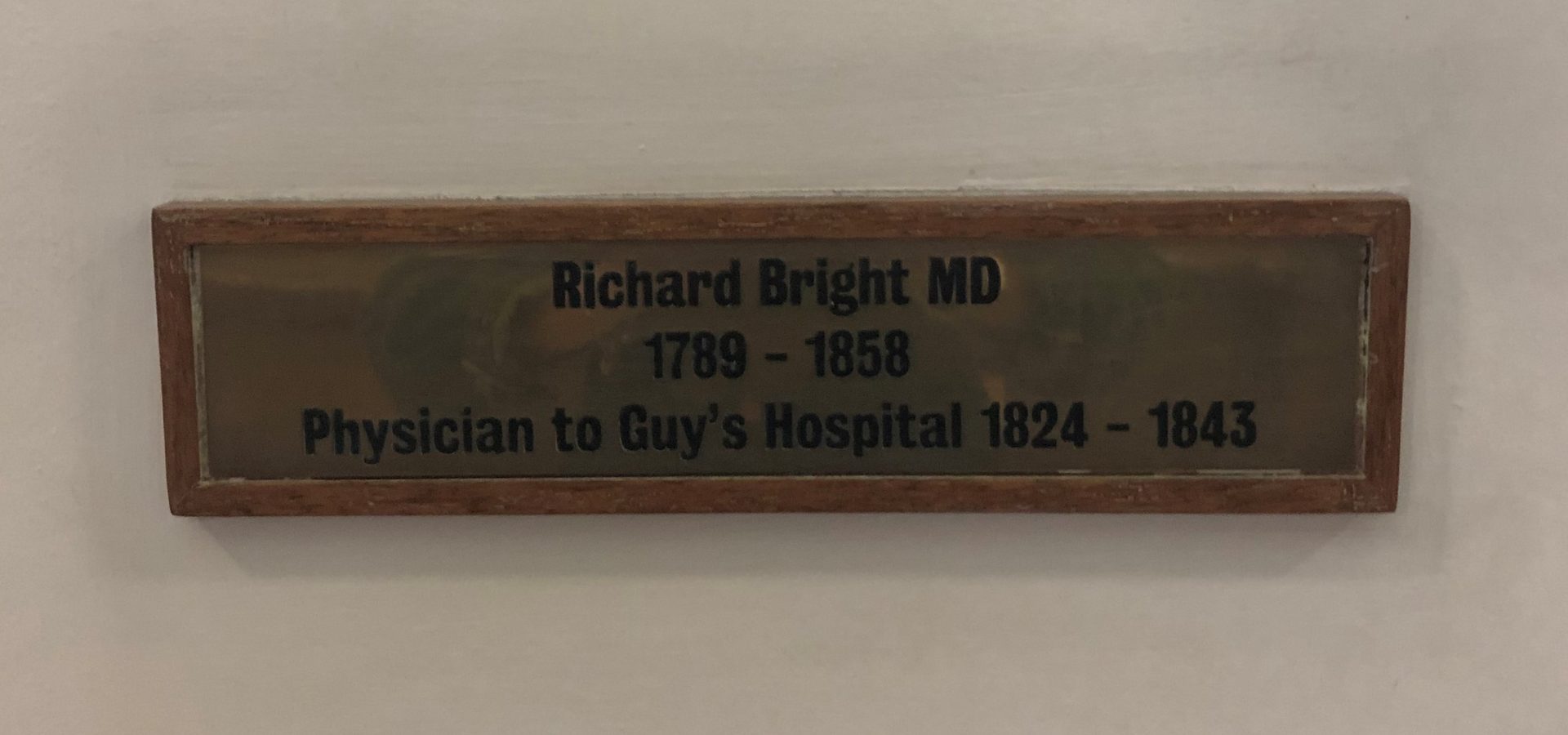 Richard Bright's bust, Guy's Hospital, London - 02.JPG